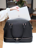 Stackers laptop handbag with padded laptop sleeve (British brand)