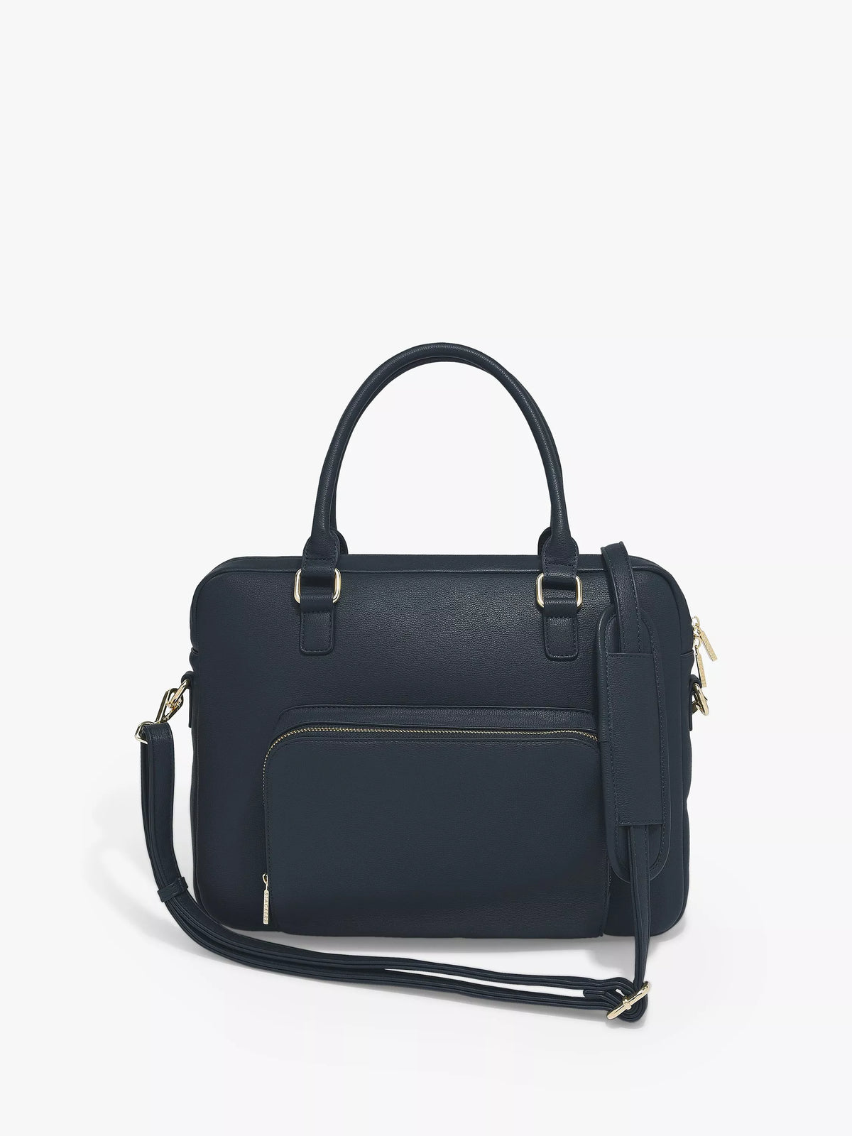Stackers Plain Multi Wear Laptop Handbag - Black