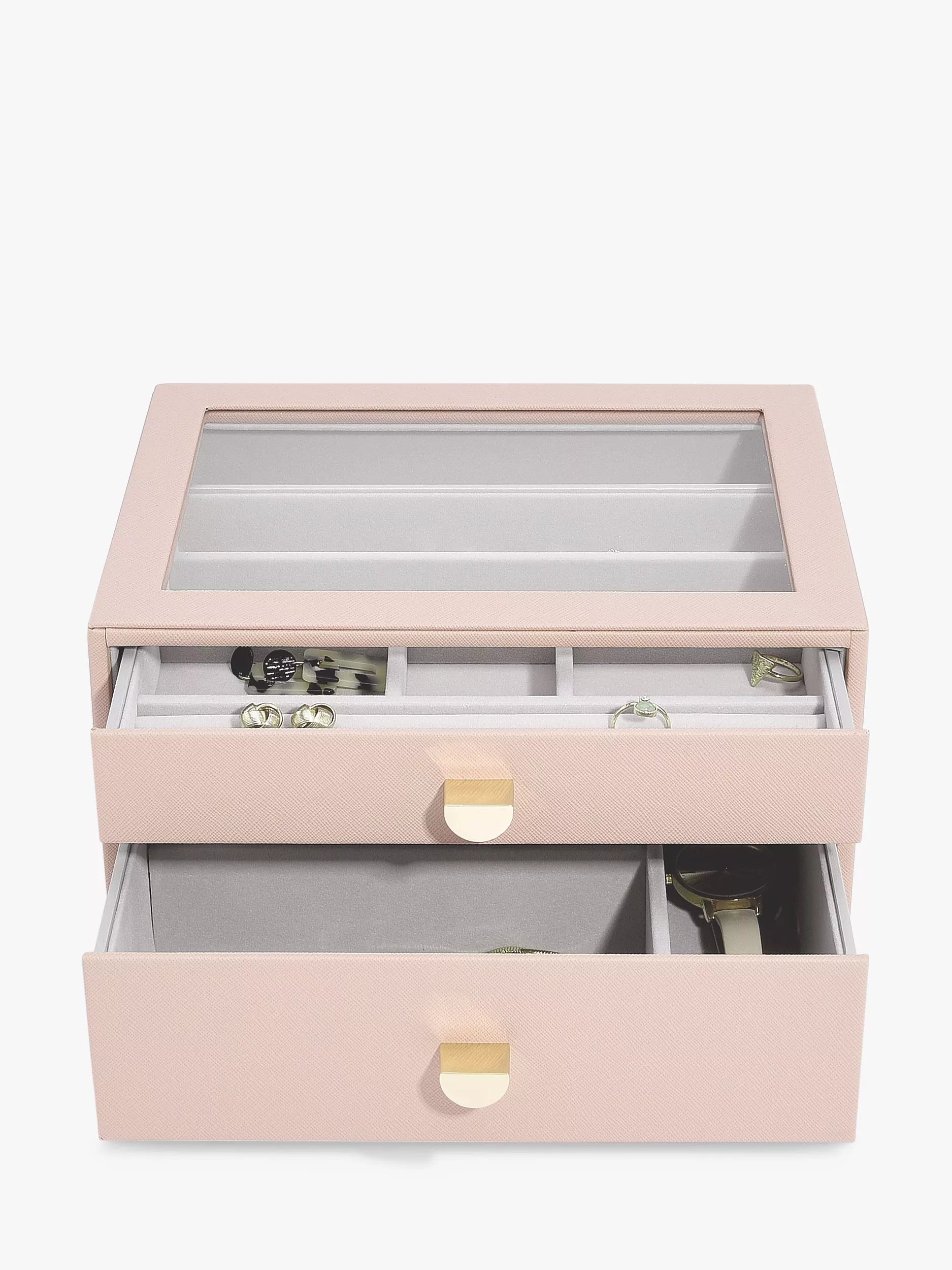 Stackers 2 drawer jewellery box (British brand)