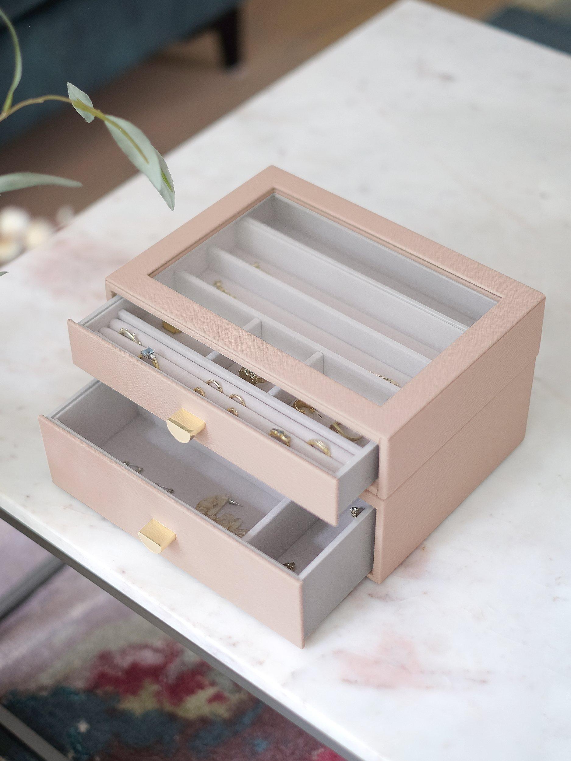 Stackers 2 drawer jewellery box (British brand)