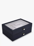 Stackers supersize glass lid jewellery box - British product