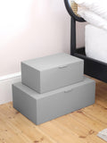 Stackers Faux Leather Storage Boxes Set of 2 (British brand)