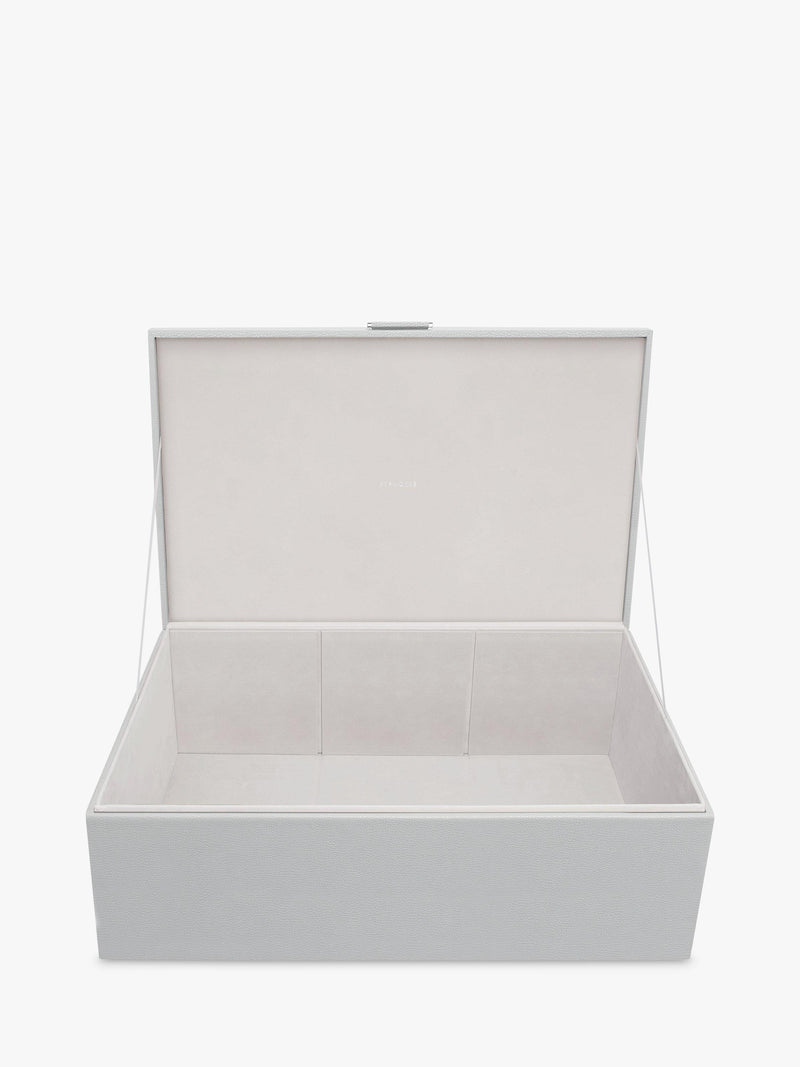 Stackers Faux Leather Storage Boxes Set of 2 (British brand)