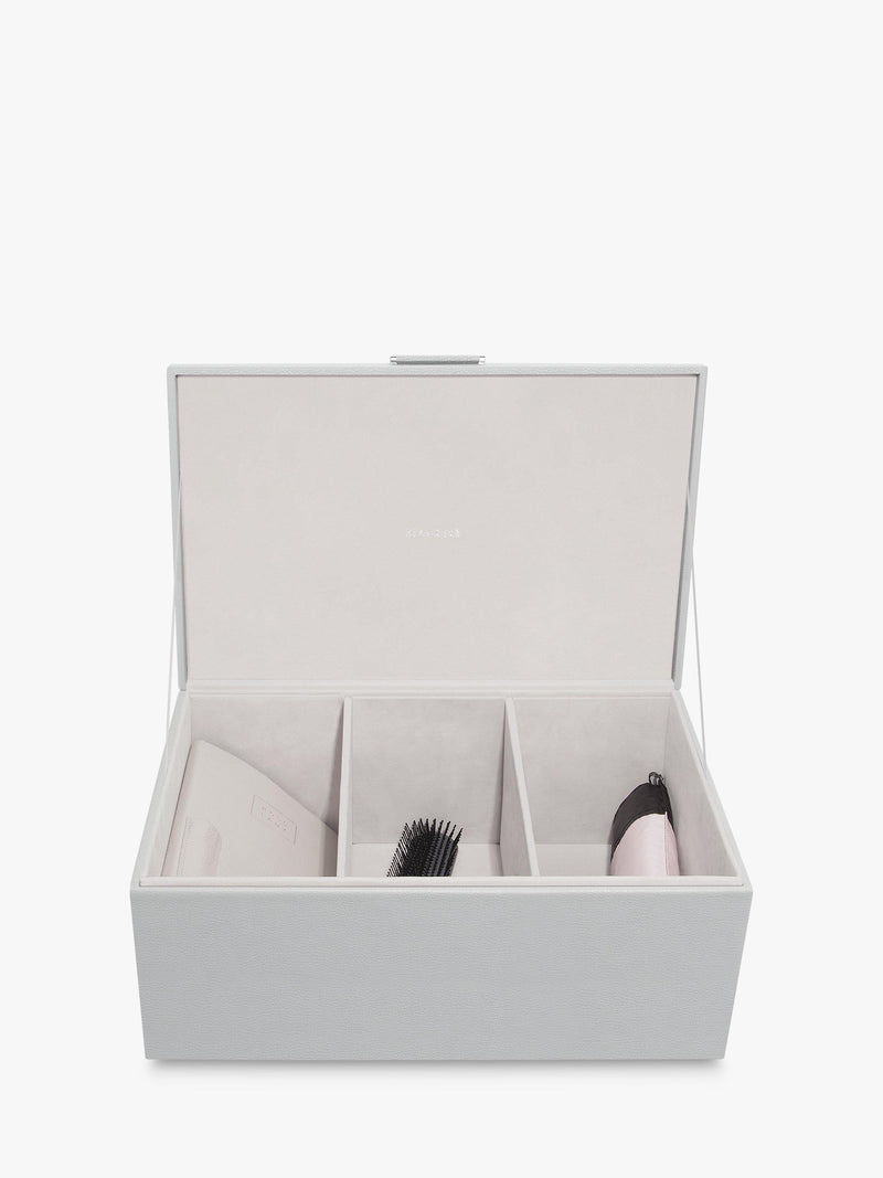 Stackers Faux Leather Storage Boxes Set of 2 (British brand)