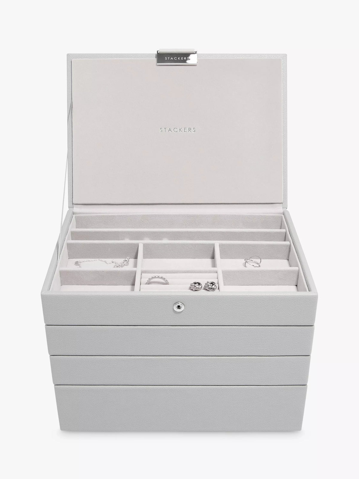 Stackers 4 layer jewellery box, imported from the UK