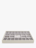 Stackers supersize 3 drawer jewellery box in oatmeal, imported from the UK