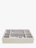 Stackers supersize 3 drawer jewellery box in oatmeal, imported from the UK