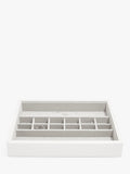 Stackers leather velvet lined jewellery box (British brand)