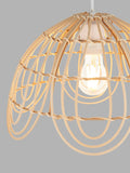 John Lewis Aria ceiling shade 30cm rattan - British product