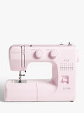 John Lewis sewing machine in soft pink with 14 stitch options, UK version