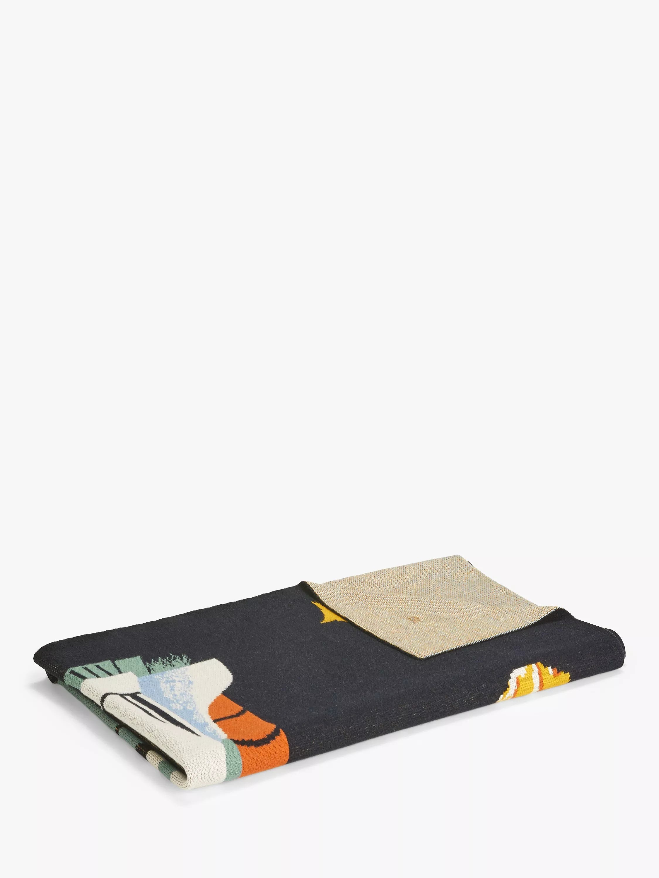 John Lewis outer space pure cotton throw, UK version
