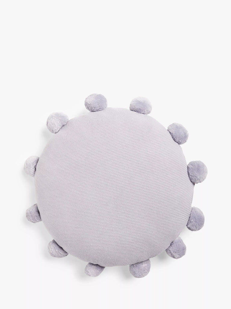 John Lewis Round Pom Cushion