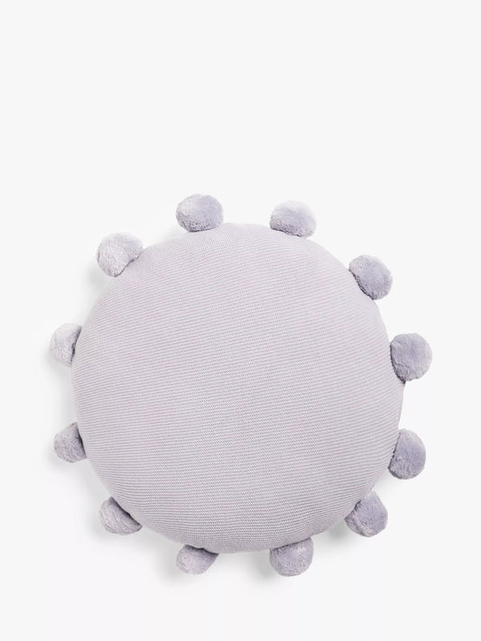 John Lewis Round Pom Cushion