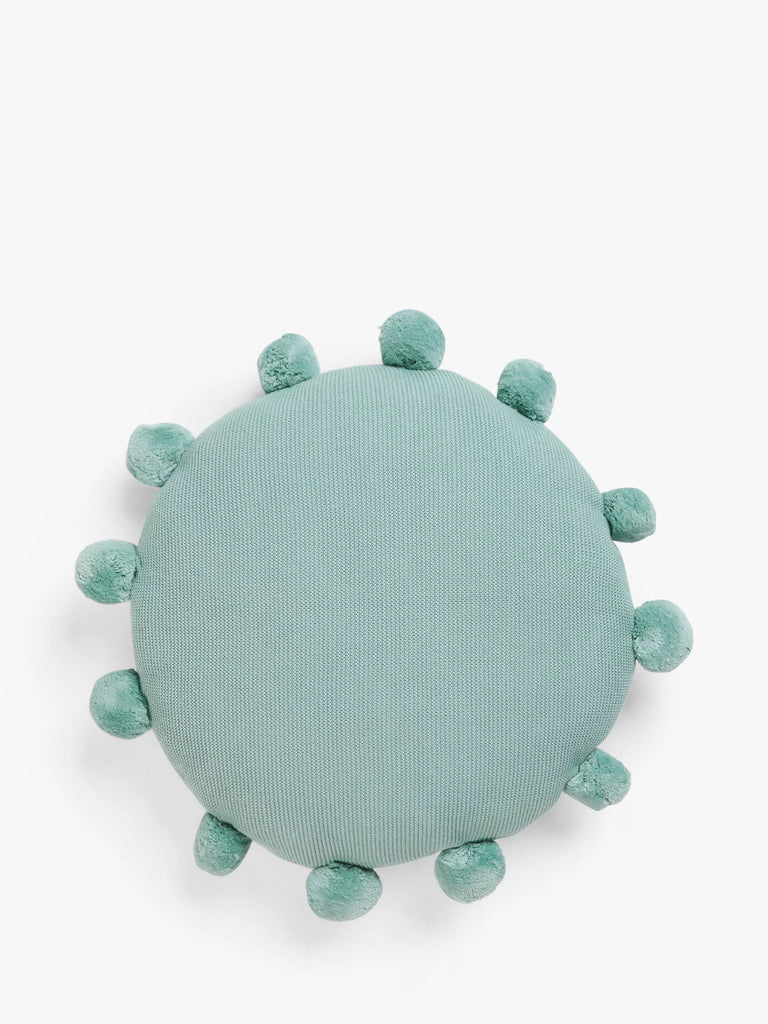 John Lewis Round Pom Cushion