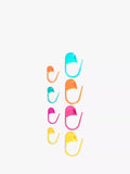 Pony safety stitch markers pack of 15 assorted, UK version