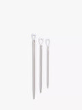 Pony aluminium wool needles set of 3, imported from the UK