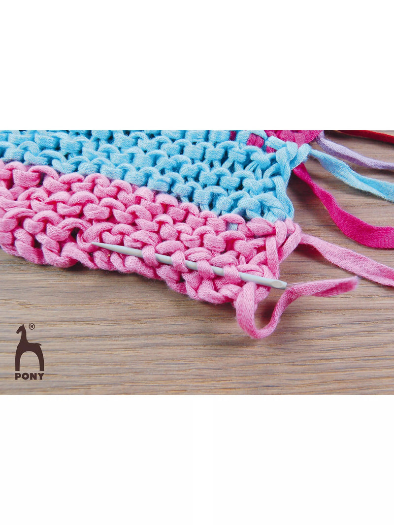 Pony aluminium wool needles set of 3, imported from the UK