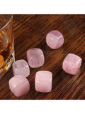 Bar Originale Pink Quartz Drink Chilling Stones Pack of 6 - British product