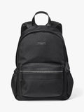 Aspinal of London men's commuter backpack with leather trim - British product