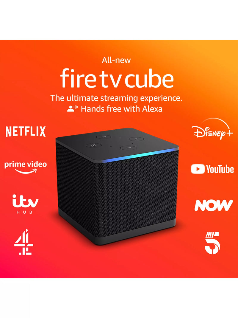 Amazon Fire TV Cube 4K streaming device (British brand)