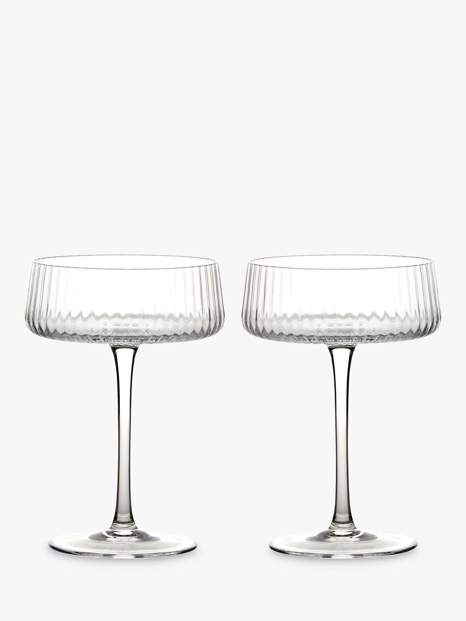 Anton Studio Designs champagne saucer Set of 2 250ml - British product