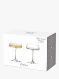 Anton Studio Designs champagne saucer Set of 2 250ml - British product