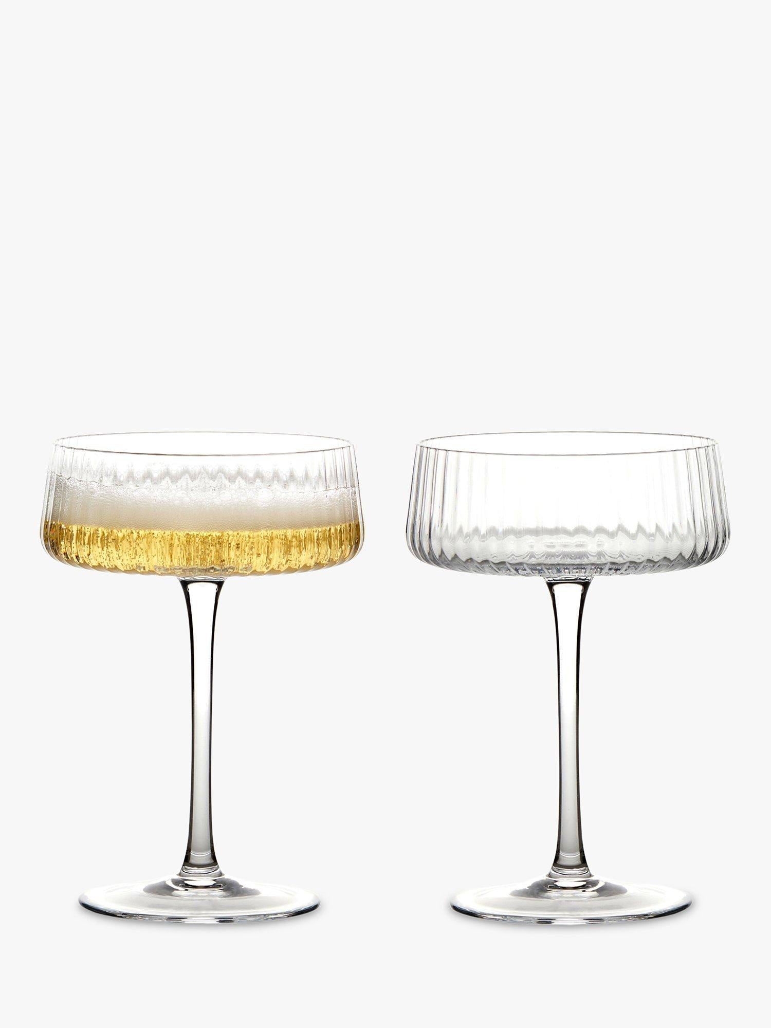 Anton Studio Designs champagne saucer Set of 2 250ml - British product