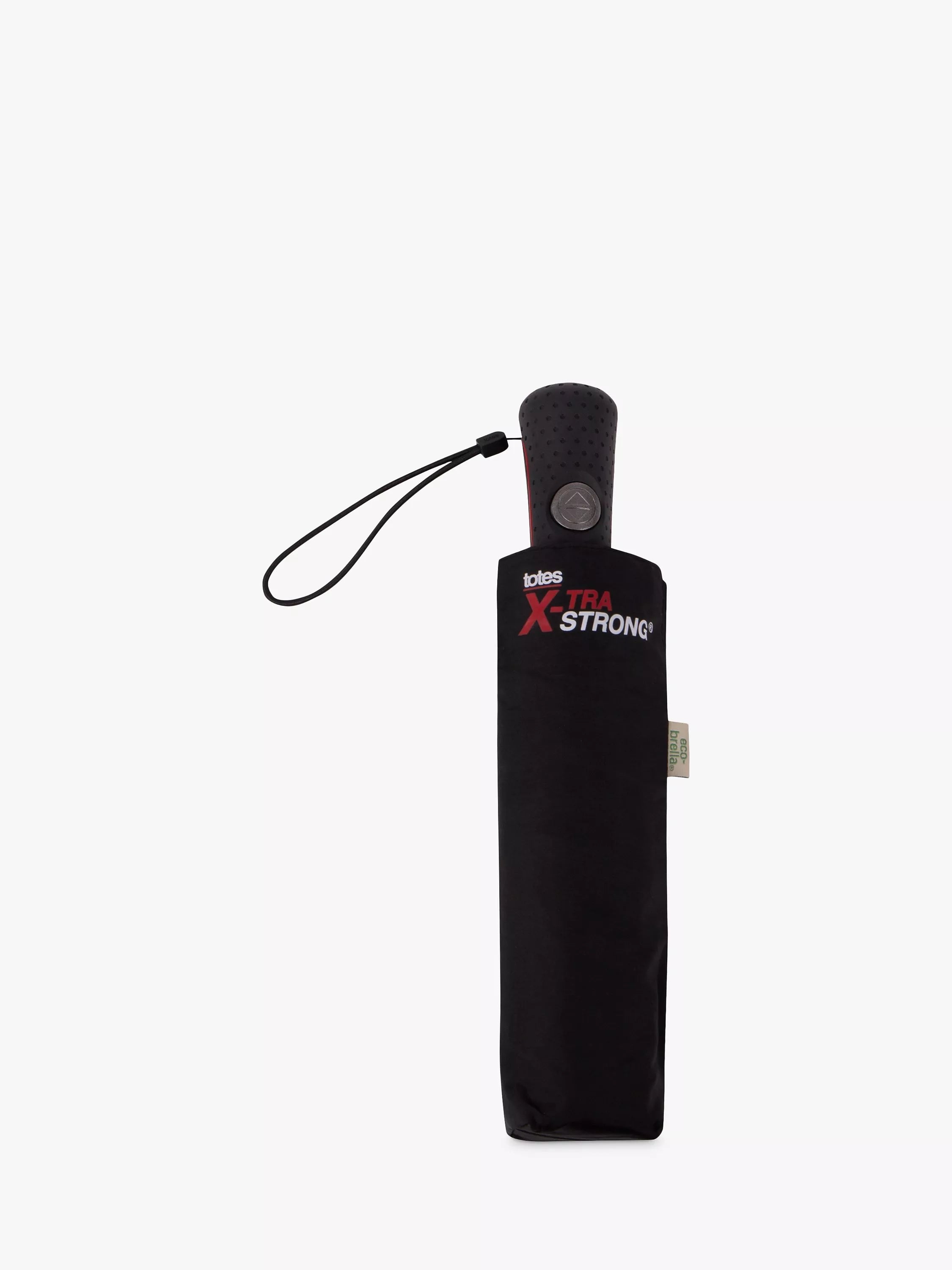 totes X-tra Strong auto open close umbrella black, British product