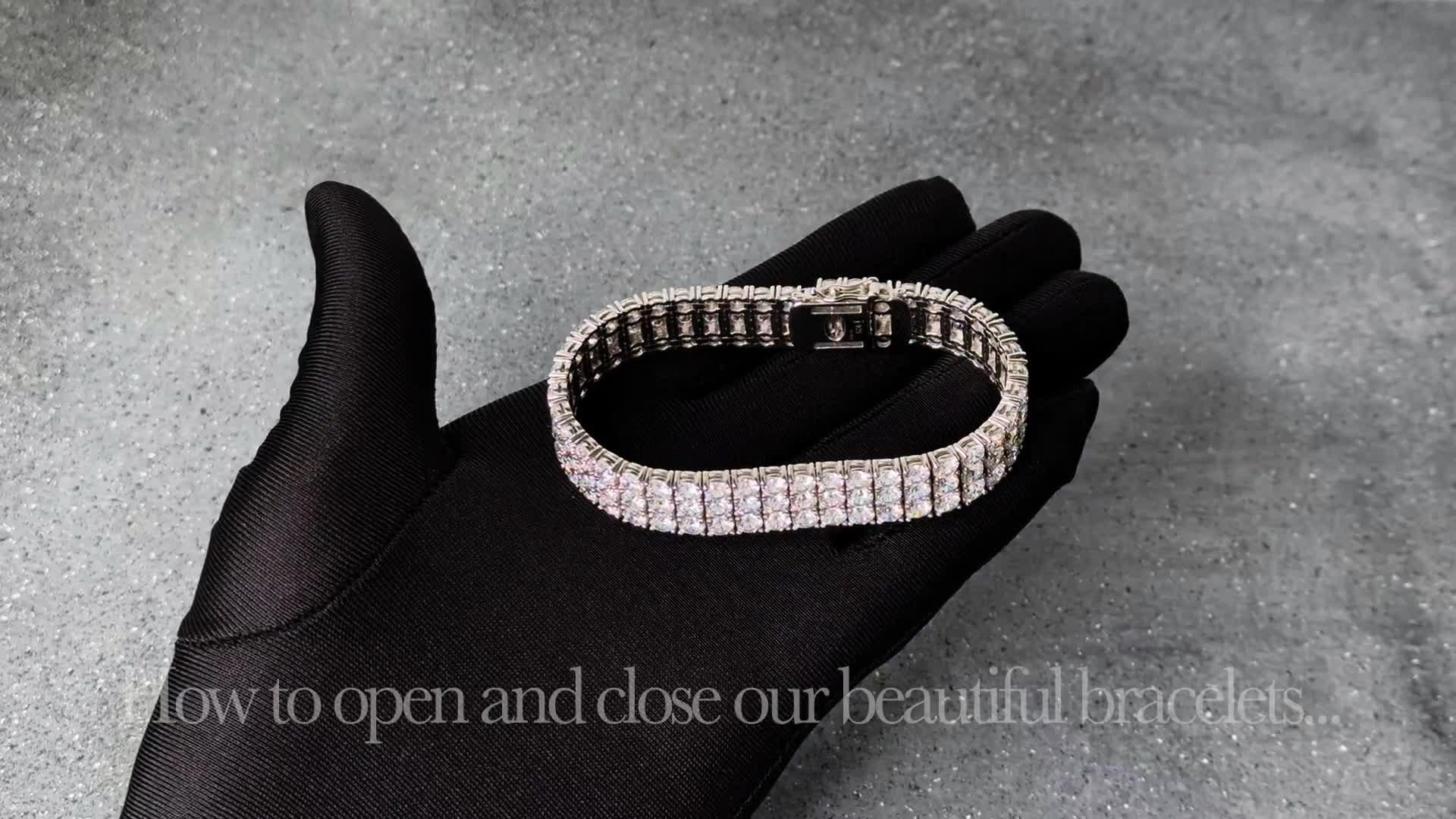 Jools by Jenny Brown cubic zirconia tennis bracelet 18.25cm, UK version