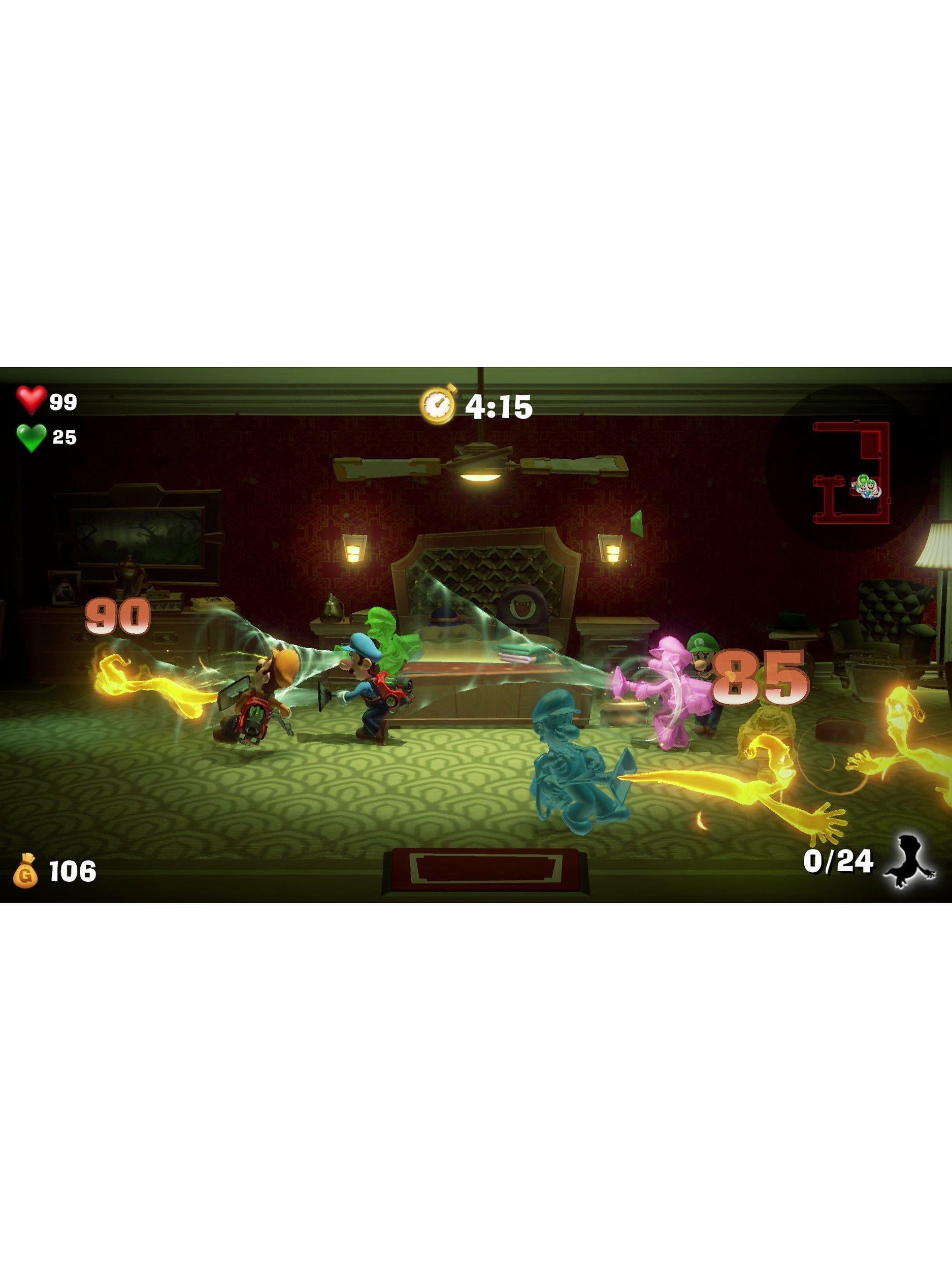 Nintendo Luigi's Mansion 3 Switch game - British product