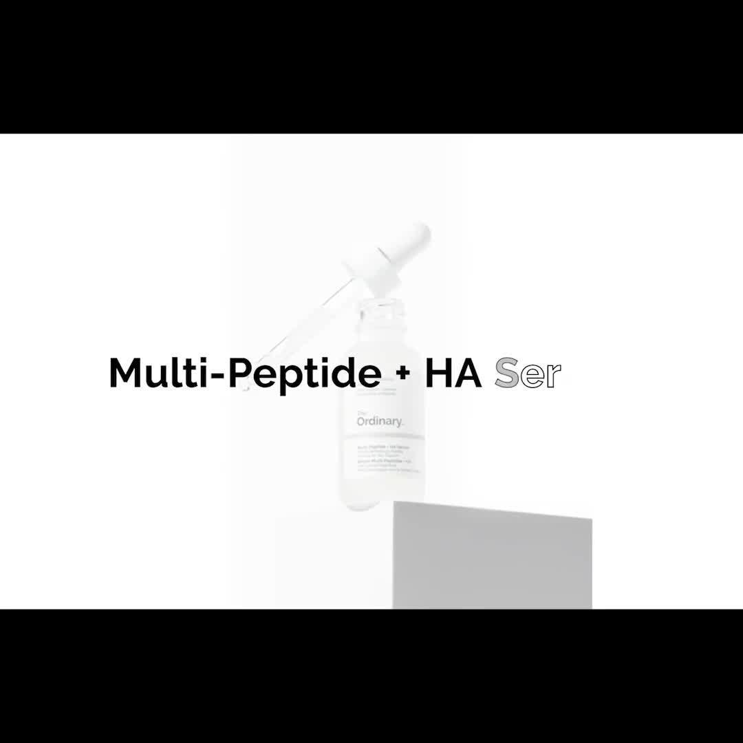The Ordinary Multi-Peptide+HA serum 30ml, UK version
