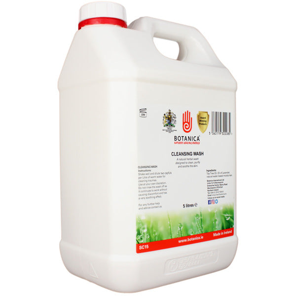 Botanica cleansing wash 5 litres (British brand)
