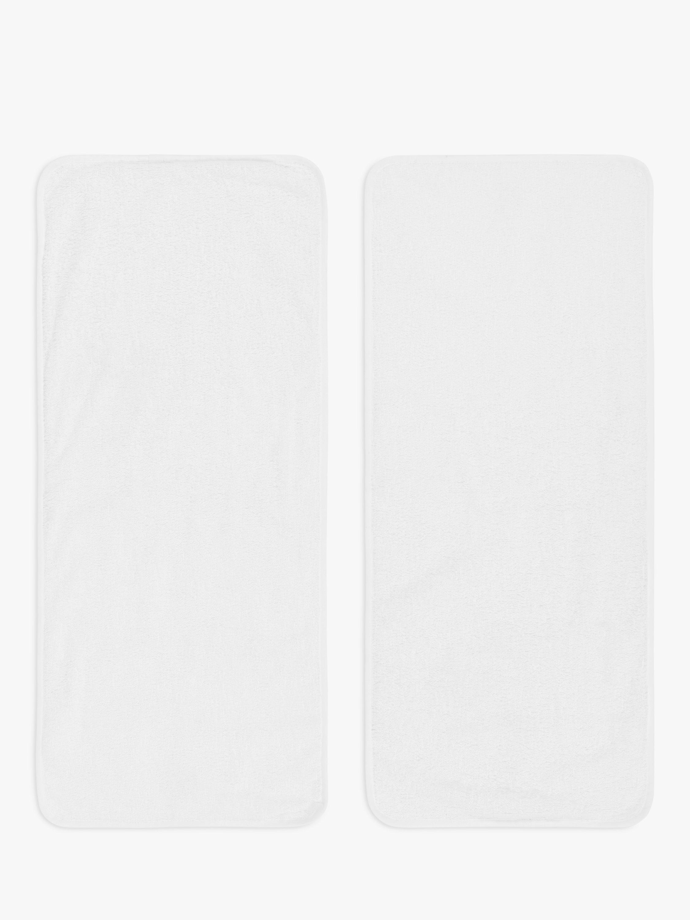 John Lewis baby changing mat liners white pack of 2, UK version