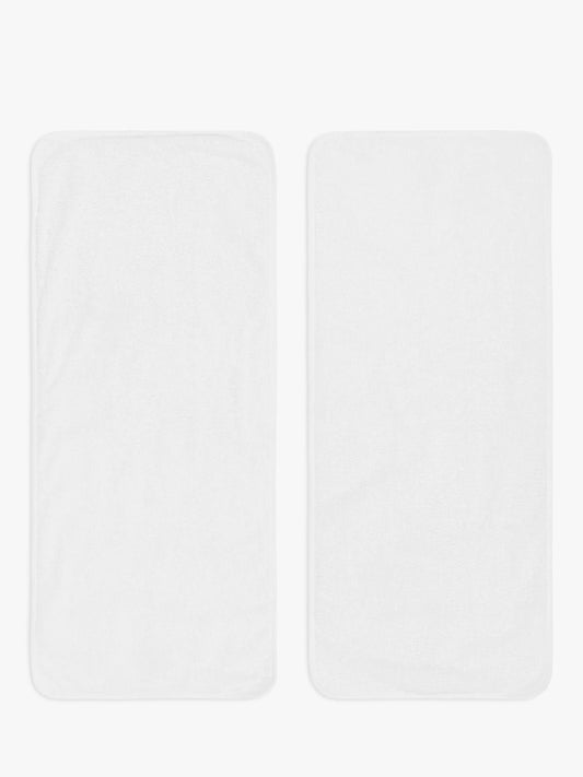 John Lewis ANYDAY Baby Changing Mat Liners, Pack of 2, White