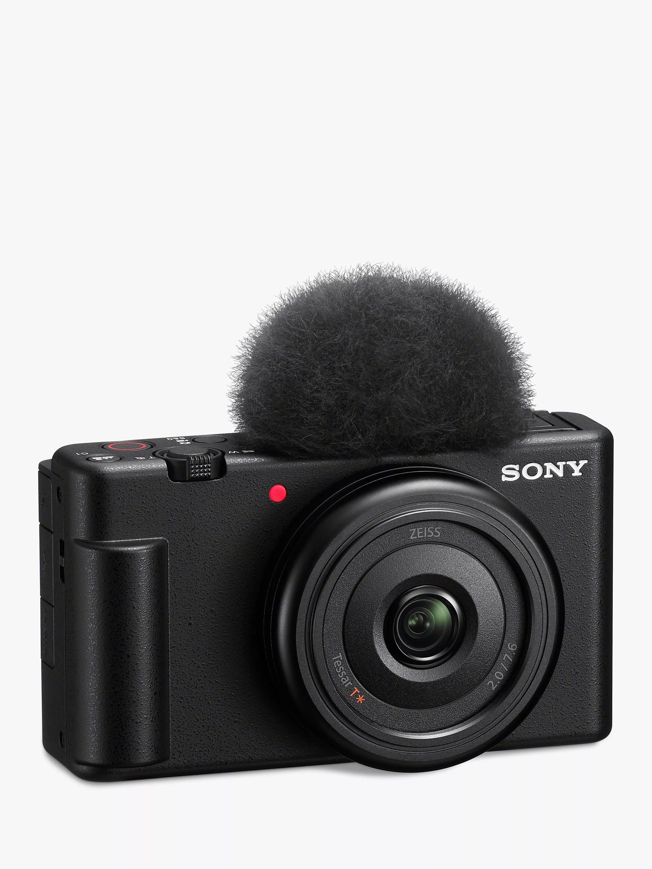 Sony ZV-1F compact vlogging camera with 20mm lens, imported from the UK