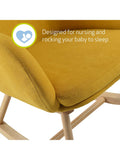 Kub Paxton nursing chair with rocking motion and soft-touch upholstery, UK version