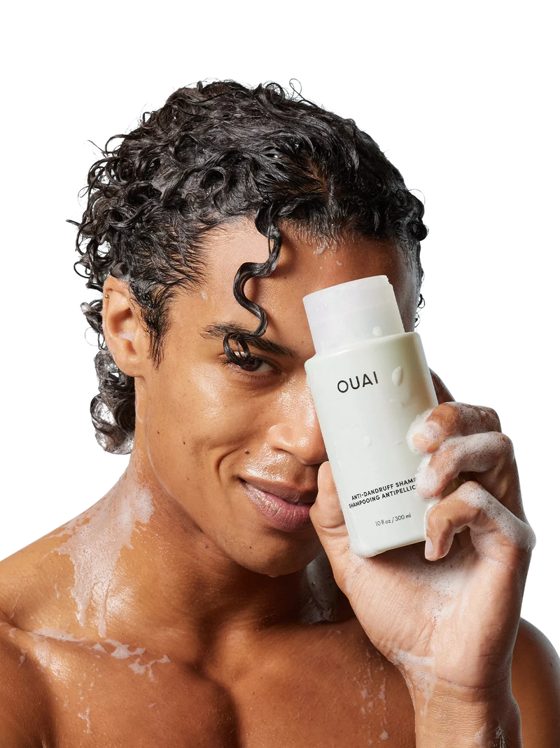 OUAI anti-dandruff shampoo with salicylic acid 300ml, imported from the UK