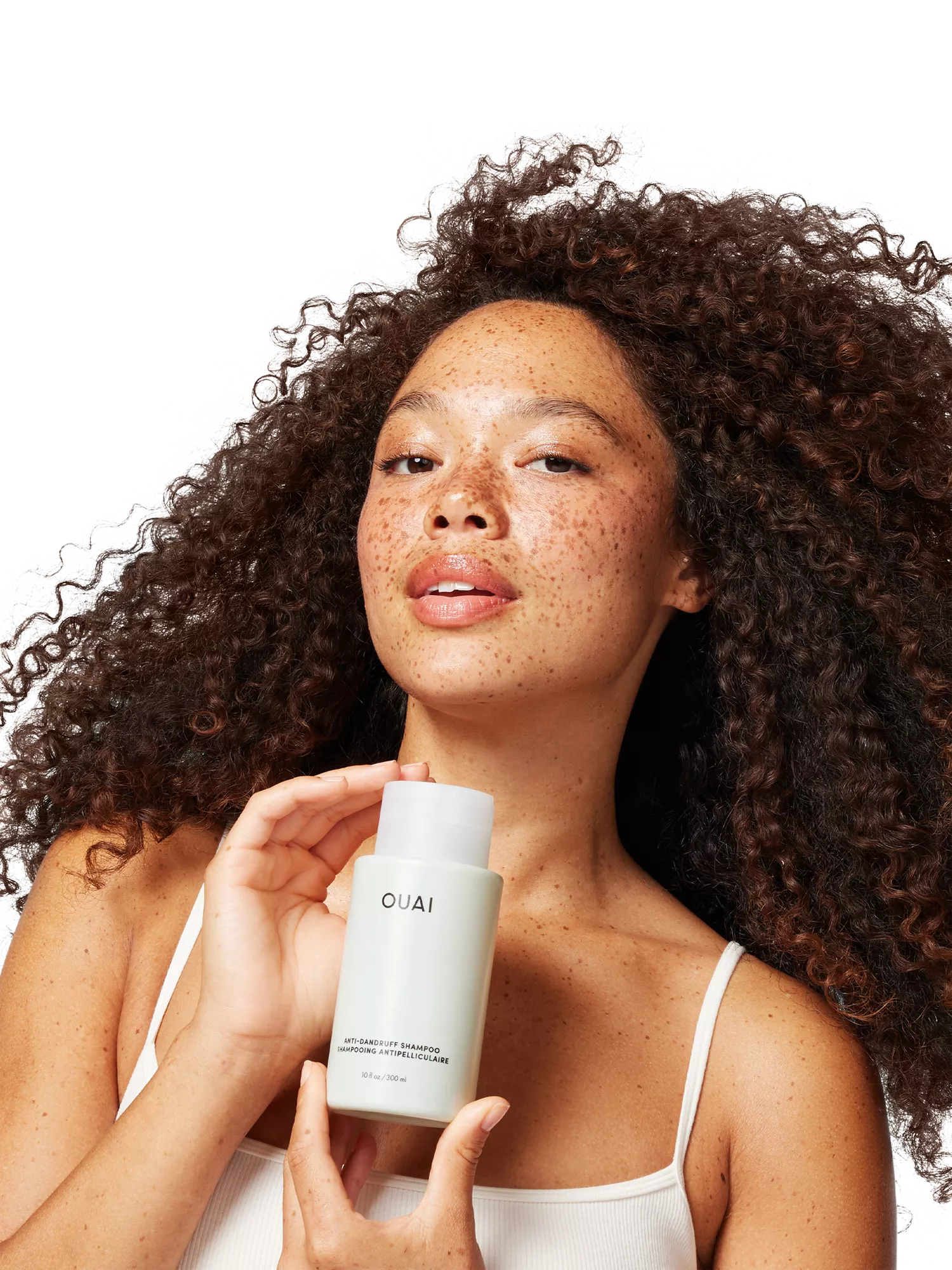 OUAI anti-dandruff shampoo with salicylic acid 300ml, imported from the UK