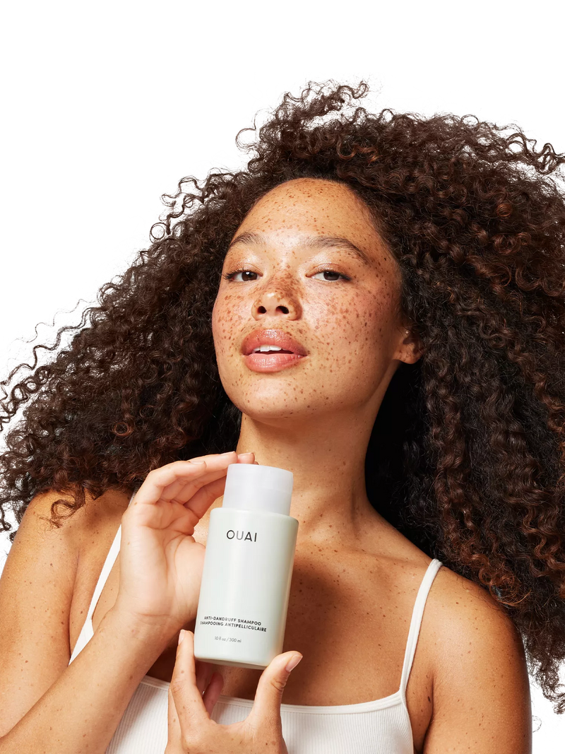 OUAI anti-dandruff shampoo with salicylic acid 300ml, imported from the UK