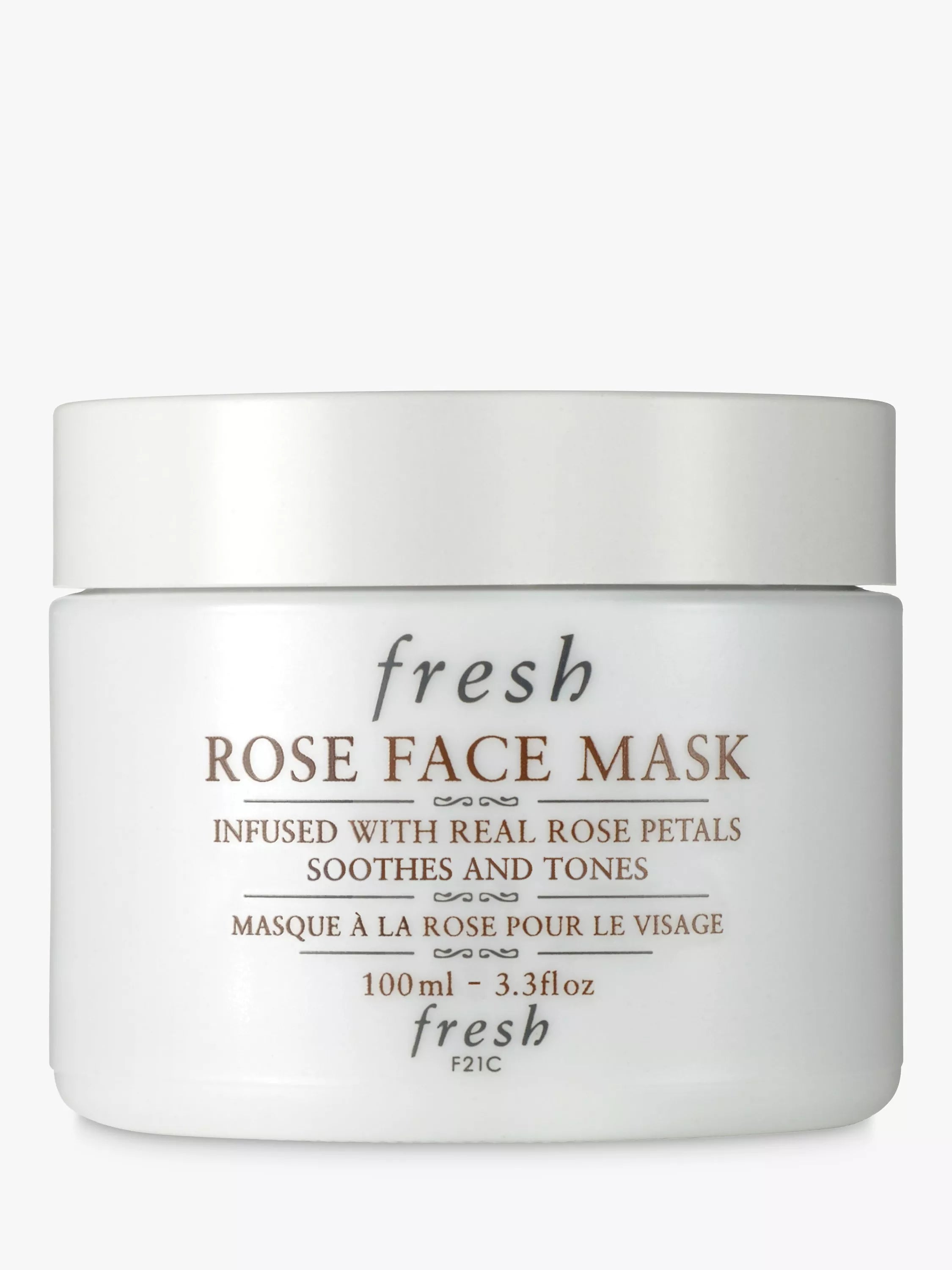 Fresh Rose Face Mask 100ml, imported from the UK