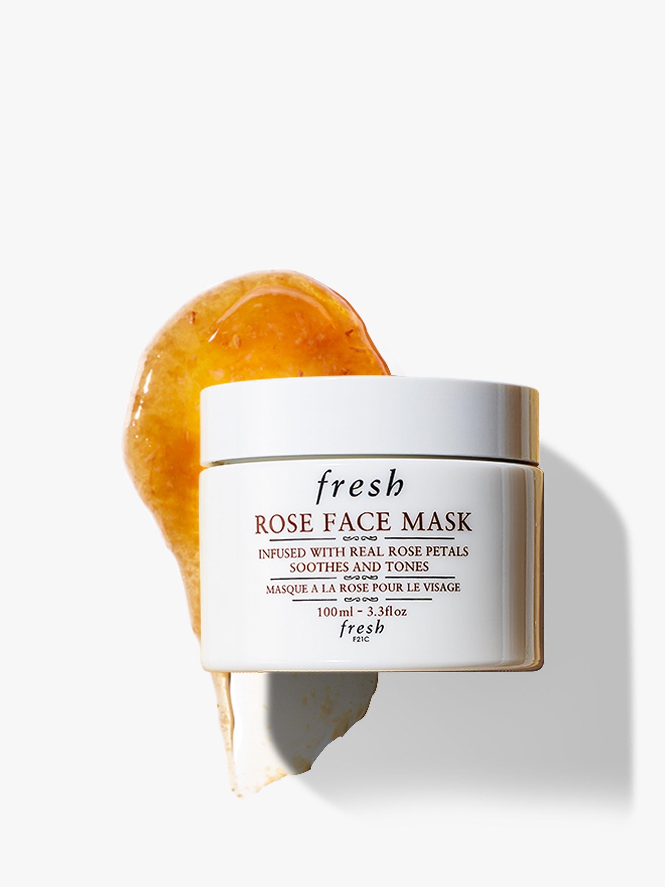 Fresh Rose Face Mask 100ml, imported from the UK