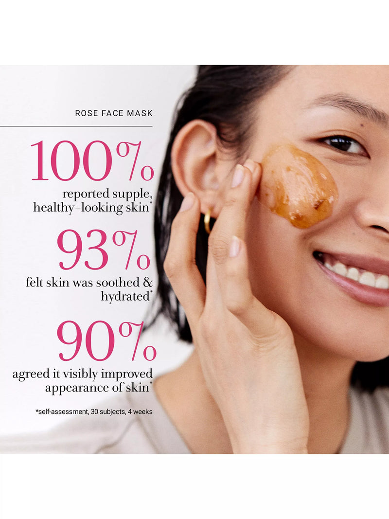 Fresh Rose Face Mask 100ml, imported from the UK