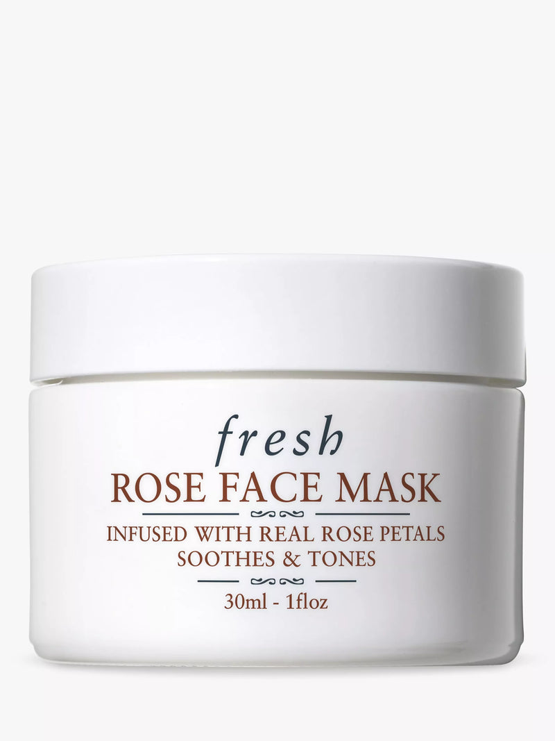 Fresh rose face mask 30ml - British product