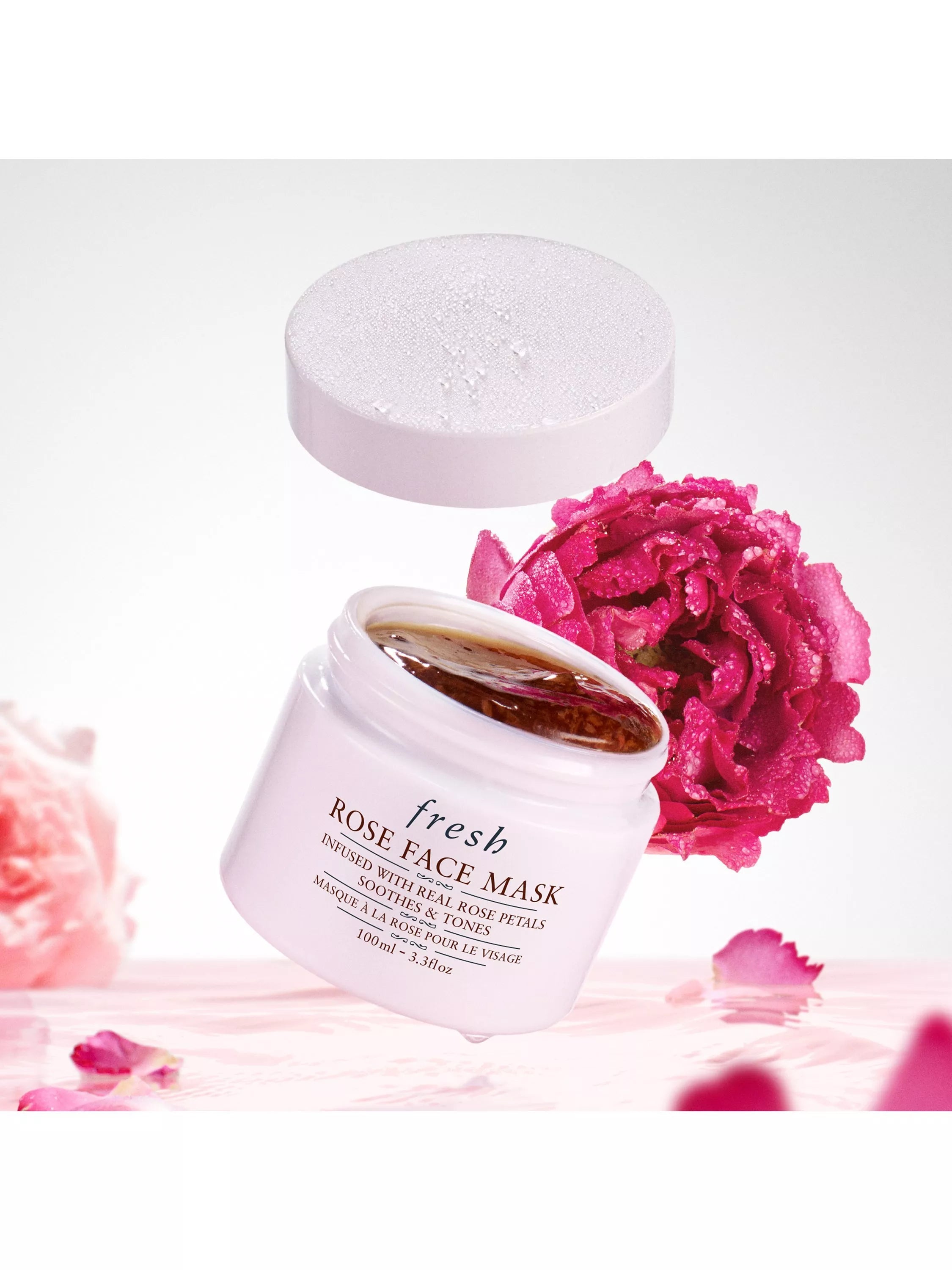 Fresh rose face mask 30ml - British product