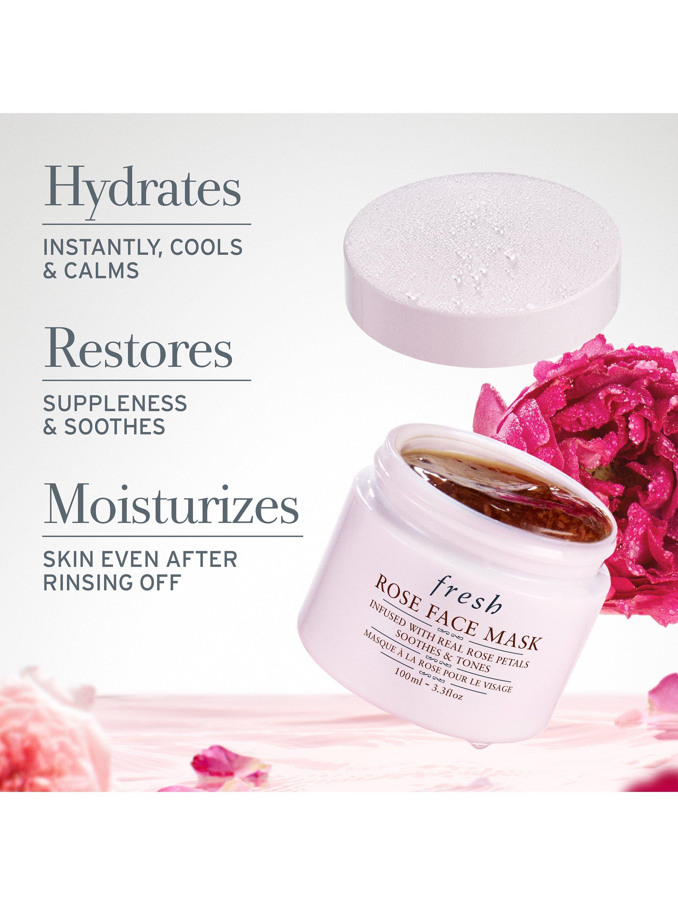 Fresh rose face mask 30ml - British product