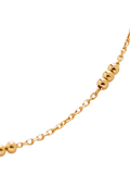 Monica Vinader gold beaded choker necklace - British product