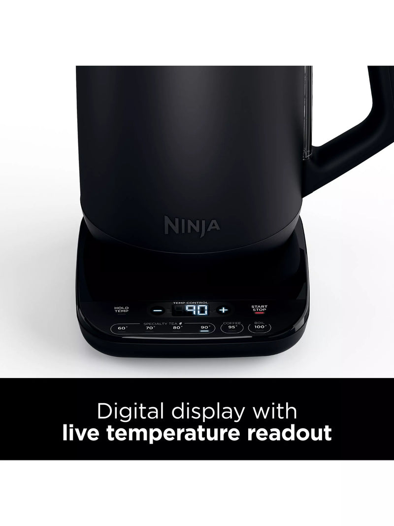 Ninja Perfect Temperature Kettle 1.7L black, UK version