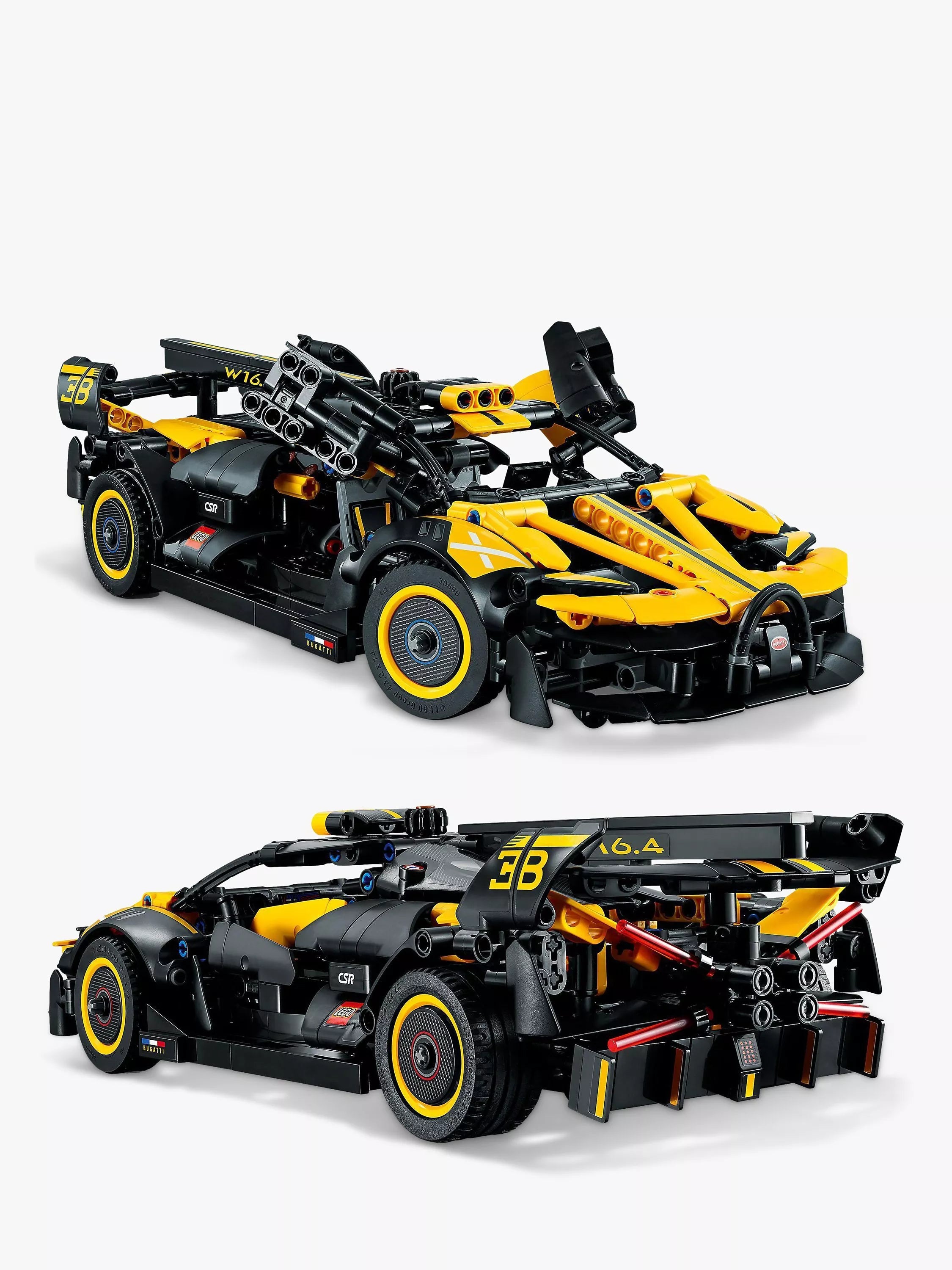 LEGO Bugatti Bolide model car building set 905 pieces, UK version
