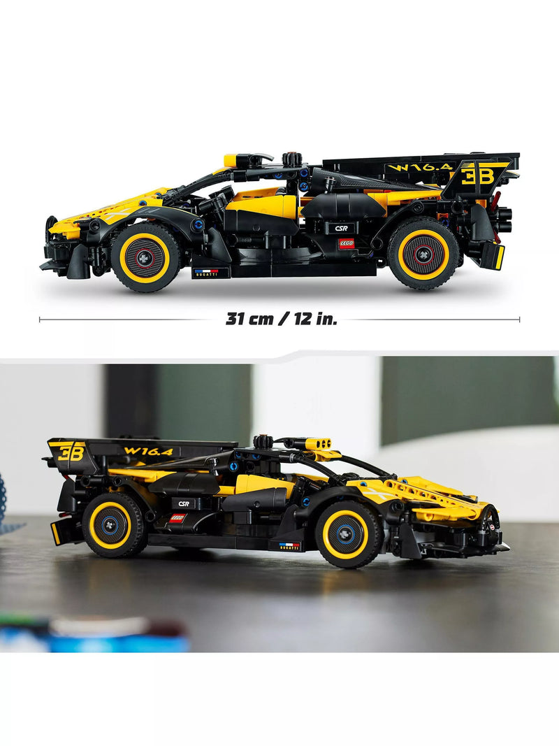LEGO Bugatti Bolide model car building set 905 pieces, UK version