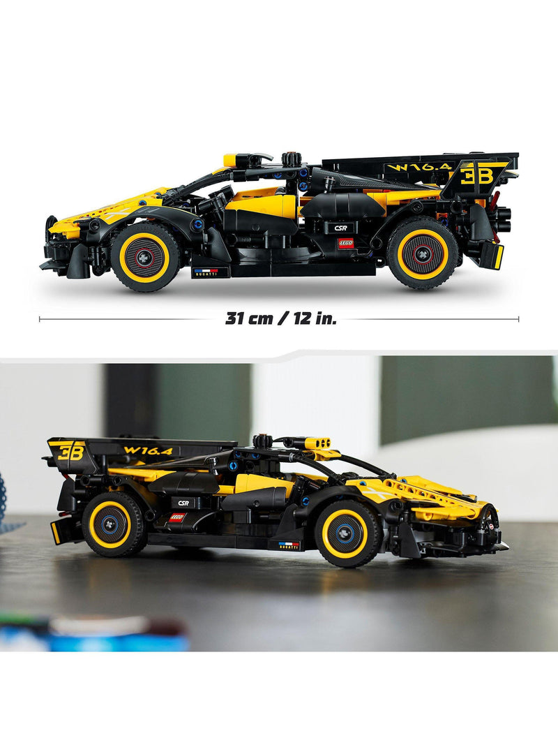 LEGO Bugatti Bolide model car building set 905 pieces, UK version